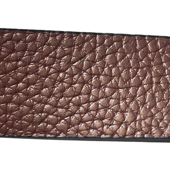 MICHAEL Michael Kors Reversible Leather Monogram Belt Size L - Picture 6 of 7